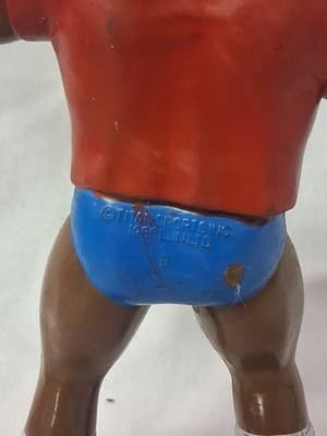 SD Jones WWF WRESTLING SUPERSTARS VINTAGE 1986 LJN 8" FIGURE Red Shirt - Thumbnail 8