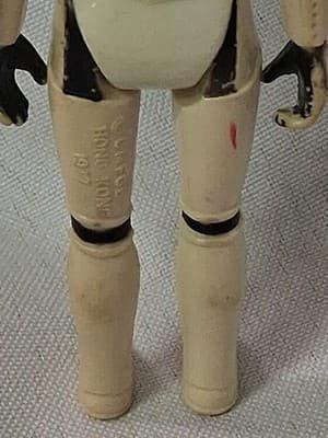 VTG Star Wars Storm Trooper 1977 Kenner Action Figure Hong Kong - Thumbnail 6