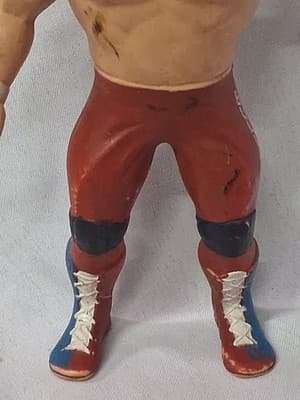 1986 LJN Titan Sports WWF Davey Boy Smith 8" Wrestling Figure British Bulldogs - Thumbnail 3