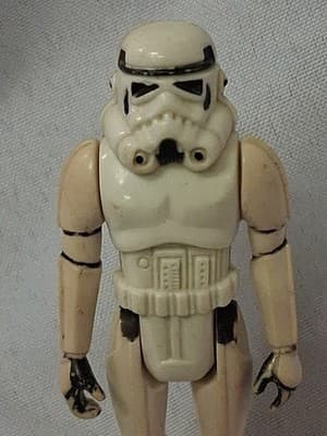 VTG Star Wars Storm Trooper 1977 Kenner Action Figure Hong Kong - Thumbnail 2