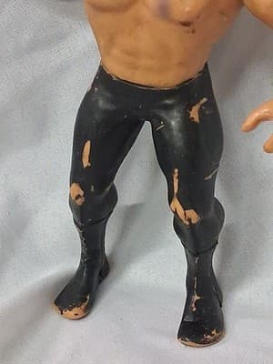 Ricky The dragon Steamboat Bendy figure 1986 LJN WWF Wrestling Superstars bendie - Thumbnail 3