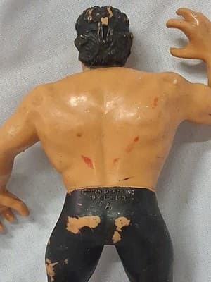 Ricky The dragon Steamboat Bendy figure 1986 LJN WWF Wrestling Superstars bendie - Thumbnail 5