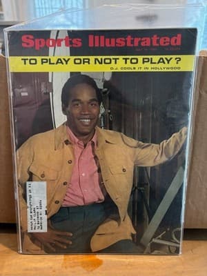 FM5-8 Sports Illustrated Magazine 07-14-1969 OJ SIMPSON USC BILLS