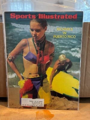 Sports Illustrated Jan 13, 1969 RICHNIKS IN PUERTO RICO early swimsuit issue