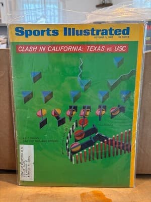 Sports Illustrated October 2, 1967 Texas VS USC!!!!