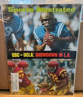 1967 November Sports Illustrated Magazine Show Down in L.A (CP332)