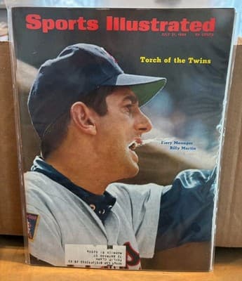 Sports Illustrated July 21, 1969 Billy Martin Minnesota Twins 324