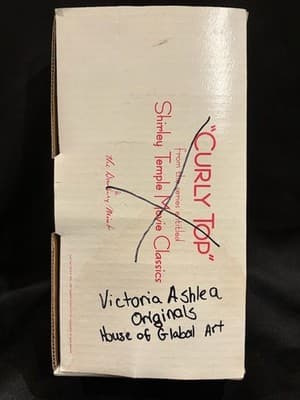 Vtg Victoria Ashlea Originals Porcelain Musical Doll 1986 House Of Global Arts - Thumbnail 7
