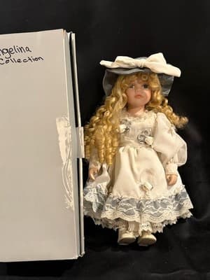 Angelina Doll Collection Blonde Curls Cute - Thumbnail 6