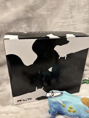 Cow Parade No Cow is an Island Figurine, Westland Giftware, #7707, - Thumbnail 4