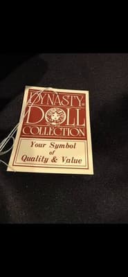 Dynasty Doll “Raven” by Cardinal Inc. – Gown & Hat – Bisque Co - Thumbnail 4