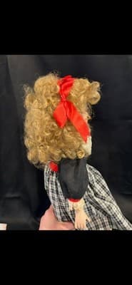Dynasty Doll “Raven” by Cardinal Inc. – Gown & Hat – Bisque Co - Thumbnail 5