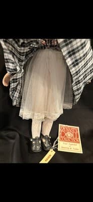 Dynasty Doll “Raven” by Cardinal Inc. – Gown & Hat – Bisque Co - Thumbnail 7