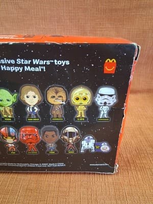 Star Wars McDonald's Exclusive Star Wars Dark Side Saga Set 2019 Sealed - Thumbnail 9