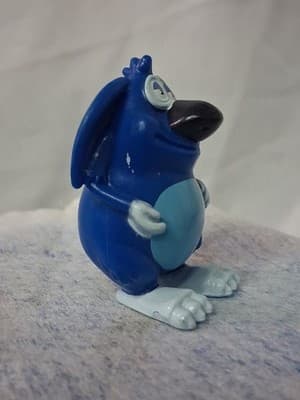 Yowie World Monsters PVC Figure Blue Creature Collectible - Thumbnail 4