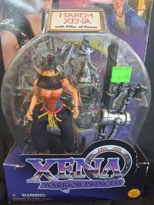 Xena Warrior Princess Action Figure Harem Xena w/ Pillar of Power 1998 Toy Biz - Thumbnail 2
