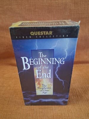 The Beginning of the End Prophesies of Our Age VHS Video Cassette QUESTAR Christ - Thumbnail 3