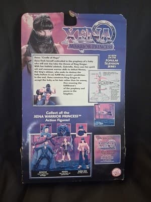 Xena Warrior Princess Action Figure Harem Xena w/ Pillar of Power 1998 Toy Biz - Thumbnail 6