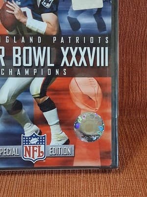 Super Bowl XXXVIII (DVD, 2004) New Factory Sealed New England Patriots Tom Brady - Thumbnail 2