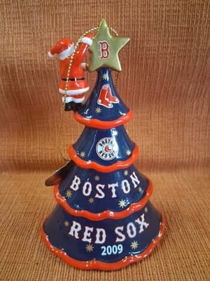 Boston Red Sox Ornament 2009 Christmas Tree Danbury Mint - Thumbnail 2