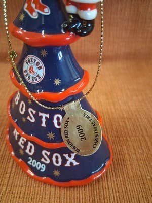 Boston Red Sox Ornament 2009 Christmas Tree Danbury Mint - Thumbnail 4