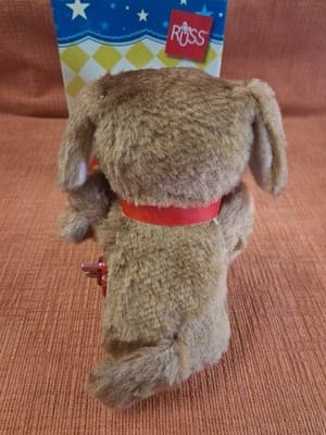 Russ Yesterday's Favorites WindUp Clockwork Drummer Dog Vintage Style New In Box - Thumbnail 5