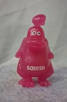 Yowie World Colors Of The Animal Kingdom Pink Squish 2.25" Mini Figure