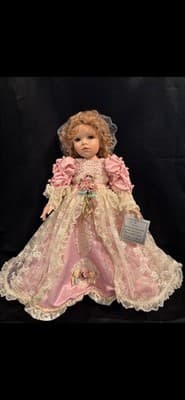 Pink Promenade Collection Porcelain Doll Special Edition