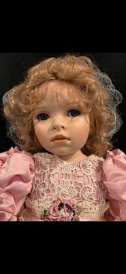 Pink Promenade Collection Porcelain Doll Special Edition - Thumbnail 2