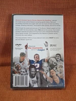We ~ Boston's Greatest Sports Stories, Beyond The Headlines DVD Sealed - Thumbnail 2