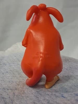 YOWIE RUMBLE Redgum Toy Figure Wild Water Series Collection 2" tall Red EUC - Thumbnail 3