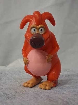 YOWIE RUMBLE Redgum Toy Figure Wild Water Series Collection 2" tall Red EUC