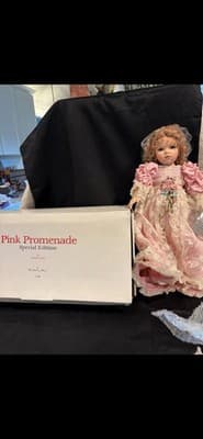 Pink Promenade Collection Porcelain Doll Special Edition - Thumbnail 10