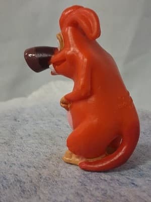 YOWIE RUMBLE Redgum Toy Figure Wild Water Series Collection 2" tall Red EUC - Thumbnail 2