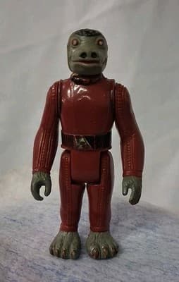 Vintage Star Wars 1978 Red Snaggletooth Original Hong Kong Kenner Figure