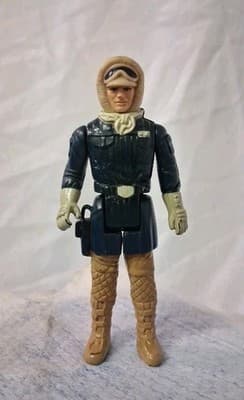 Original Star Wars Vintage 1980 Han Solo With Hoth Outfit