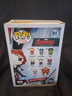 Funko Pop! Vinyl: Black Widow Avengers Age of Ultron #91 Bobblehead - Thumbnail 3