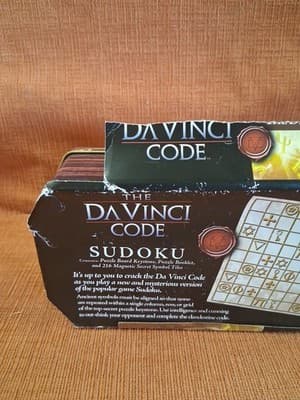 SUDOKU The Da Vinci Code Edition "play with Ancient Symbols" 2006 *BRAND NEW - Thumbnail 7