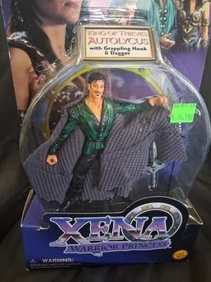 1998 Toy Biz Xena Warrior Princess Amazon King AUTOLYCUS Action Figure - Thumbnail 2