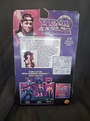 NIB Vintage Xena Warrior Princess Velasca with Tribal Mask & Ambrosia Cave - Thumbnail 6