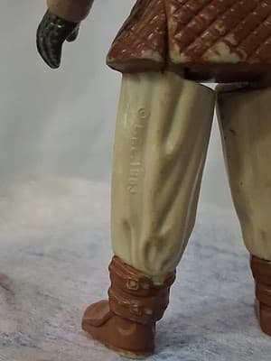 Vintage 1983 Kenner Star Wars ROTJ Figure Jabba The Hutt Klaatu Skiff Guard - Thumbnail 3