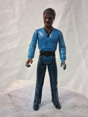 Star Wars LANDO CALRISSIAN - 1980 Kenner Original Figure Hong Kong #2