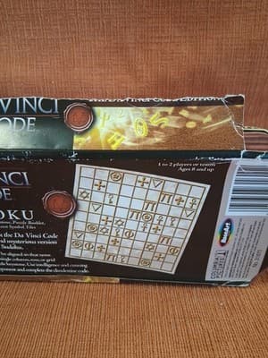 SUDOKU The Da Vinci Code Edition "play with Ancient Symbols" 2006 *BRAND NEW - Thumbnail 6