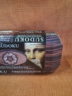 SUDOKU The Da Vinci Code Edition "play with Ancient Symbols" 2006 *BRAND NEW - Thumbnail 3