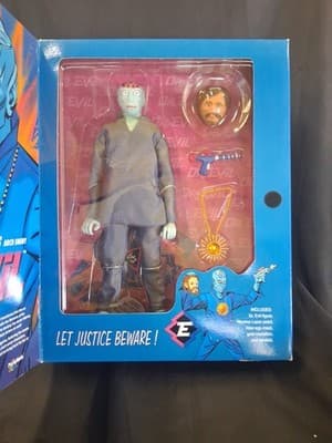 NIB Captain Actions Arch Enemy Dr. Evil 12” Action Figure 1998 Karl Art Fair Box - Thumbnail 12