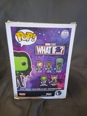 Funko Pop! Vinyl: Marvel What If...? - Gamora, Daughter of Thanos #873 in box - Thumbnail 3