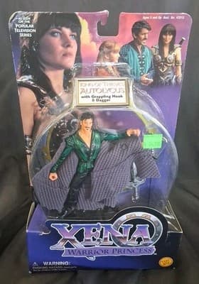 1998 Toy Biz Xena Warrior Princess Amazon King AUTOLYCUS Action Figure