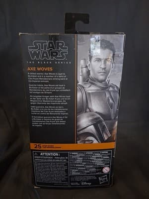 Star Wars The Black Series The Mandalorian 25 Axe Woves 6" Figure hasbro New - Thumbnail 4