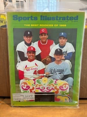 March 11 1968 Sports Illustrated magazine Baseball Rookies of 1968