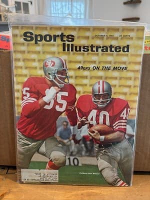 🔥 11 OCT 1965 SPORTS ILLUSTRATED 49ers On The Move Cover🔥